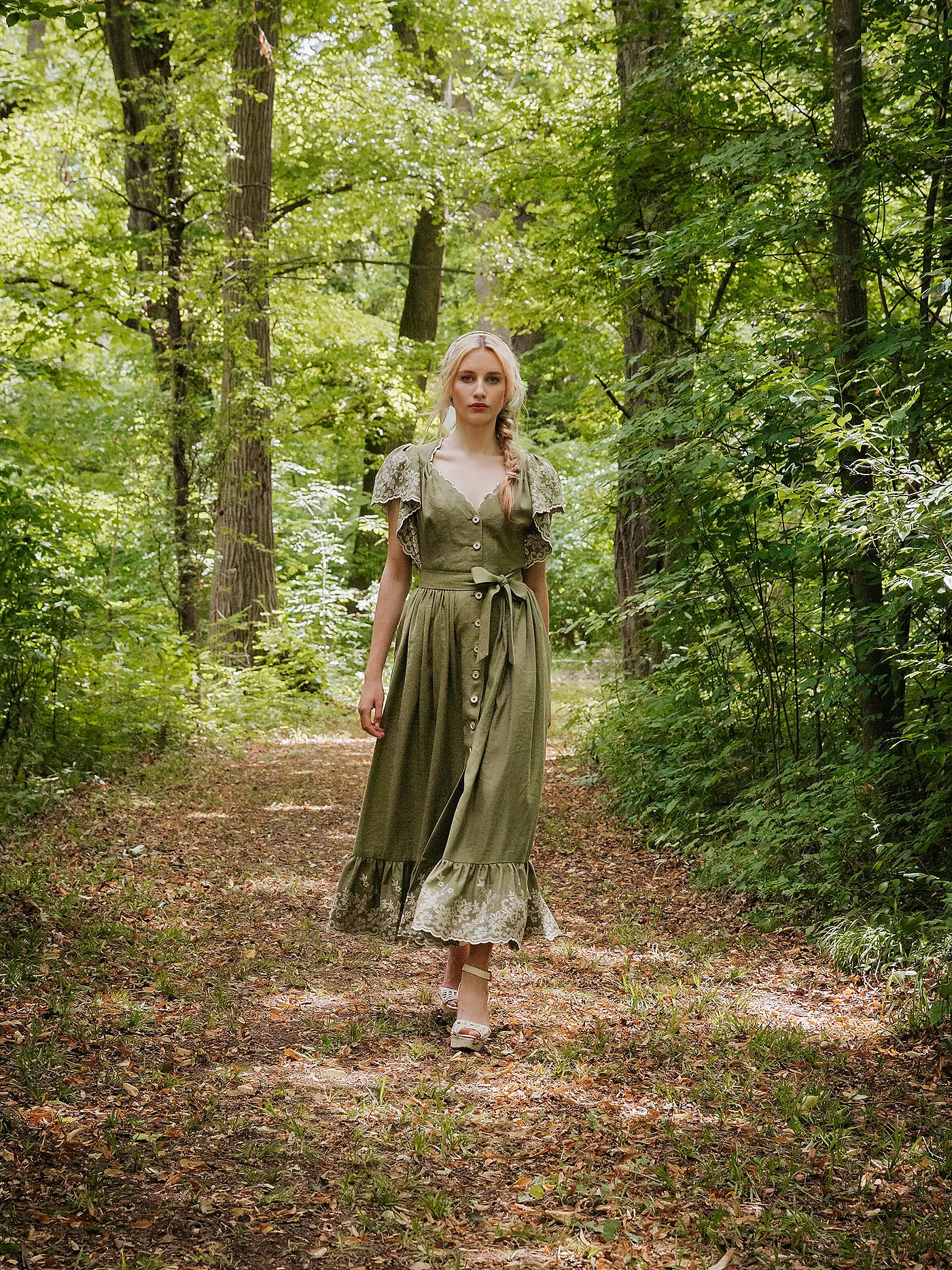 LENA HOSCHEK | Midikleid ANNEMARIE | 